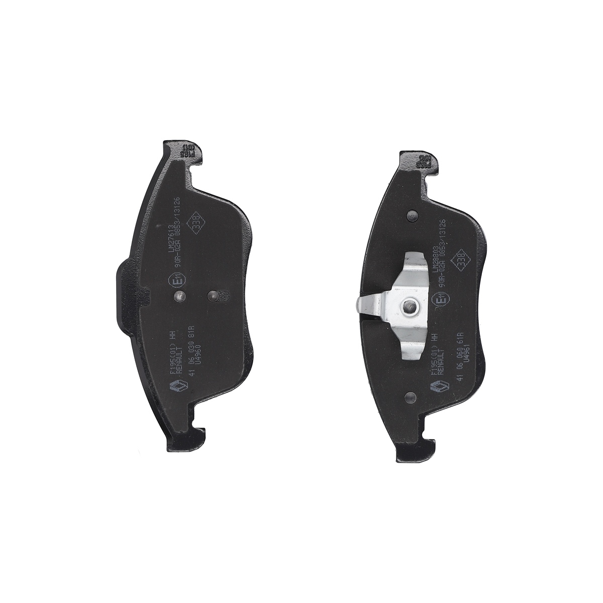 JGO PASTILLAS FRENO Renault