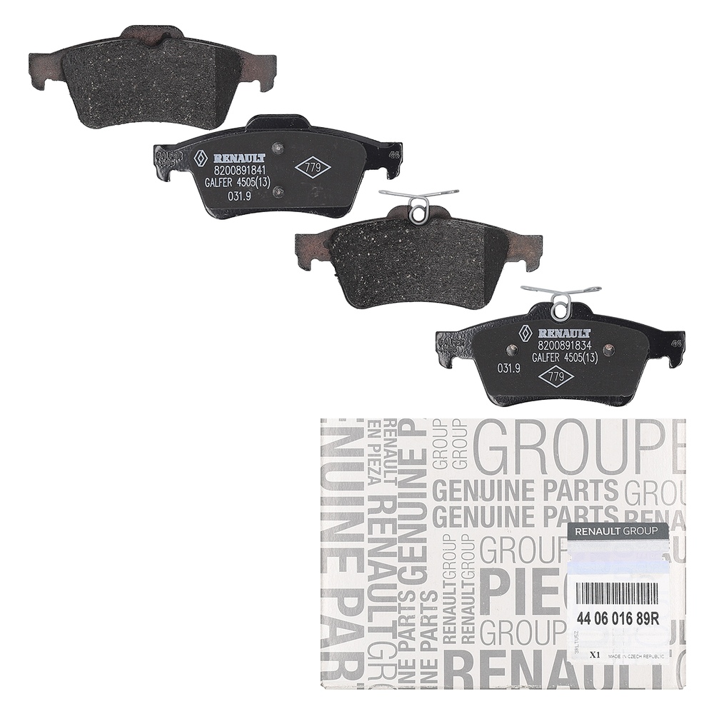 Foto de JGO PASTILLAS DE FRENO TRAS BT1C